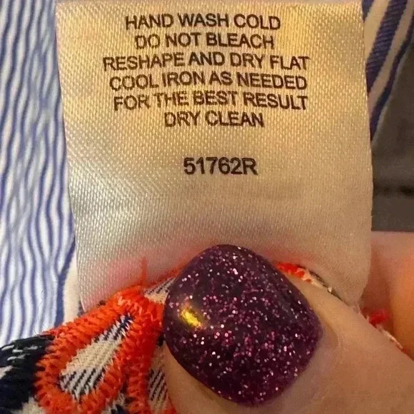 Anthropologie  Romeo & Juliet‎ Couture Embroidered Off Shoulder Dress Sz. Small - Picture 7 of 11